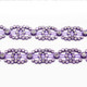 Rhinestone Lace - Purple